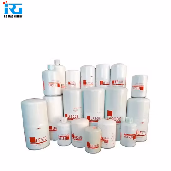 Filtro de aceite a precio de fábrica para Jcb/Cat/Fleetguard/Perkin
